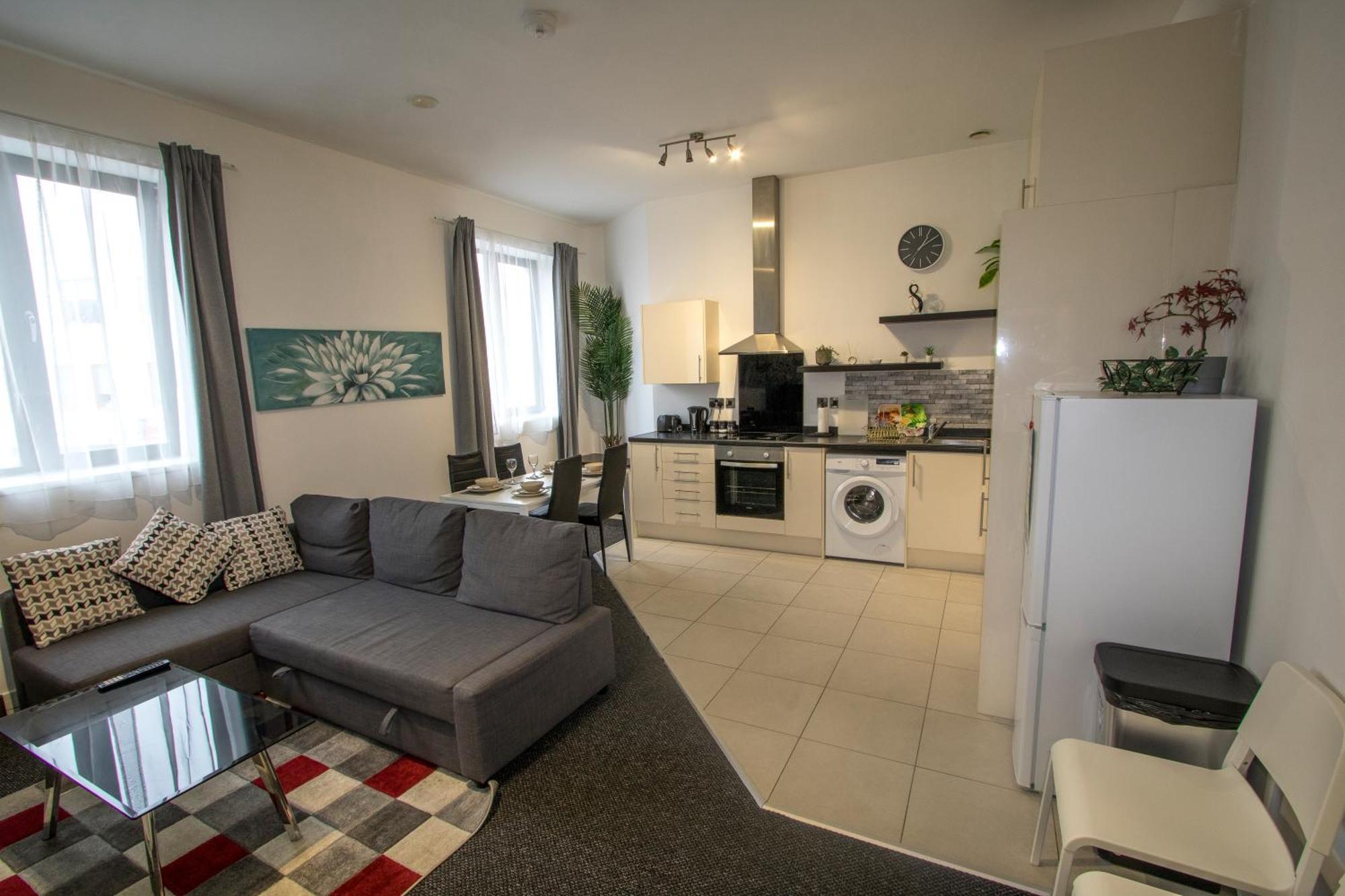 Ideal For Groups - 2 Bedroom Apartment - Free Parking, Transit Links, Close To Stadiums Manchester Eksteriør billede
